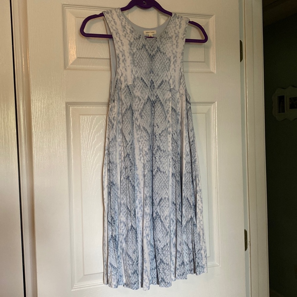 Animal Print Sleeveless Dress
